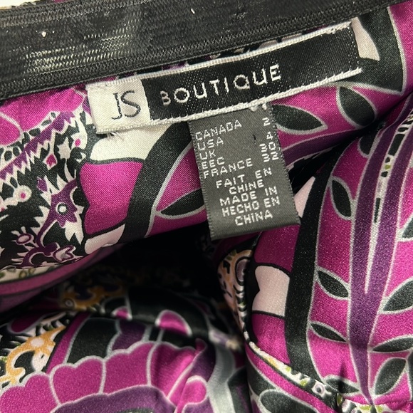 NWT JS Boutique Strapless Beaded Empire Waist Maxi Dress - Picture 10 of 12